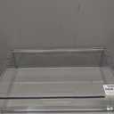 STORi Audrey Stackable Clear Bin Plastic Organizer Drawer | Organize Eyeshadow Palettes, Cosmetics, and Beauty Supplies on a Vanity | Made in USA