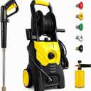 3000 PSI Electric Pressure Washer, 2.3 Max GPM, 1625W, Yellow