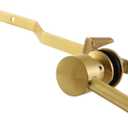 Kingston Brass KTDL7 Concord Front Mount Toilet Tank Lever, Brushed Brass 11.44 x 3.69 x 1.38