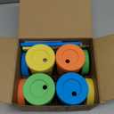 Elk and Friends 10oz Stainless Steel Kids + Toddler Drinking Cups | The Original Mason Jar with Sleeves + Lids | Silicone Straws | Smoothies | Storage Jar | Spill Resistant | Dishwasher Safe | 4 Pack (Green/Orange/Blue/Yellow)