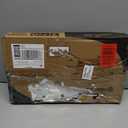 2 Pack Computer Monitor Riser with Height Adjustable Multi Media Desktop Stand for Flat Screen LCD LED TV, Laptop/Notebook/Xbox One (Clear)