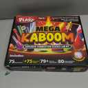 Playz Mega Kaboom! 150+ Explosive Science Experiments Kit for Kids Age 8-12 with 75 App & Video Guided Experiments - Chemistry Set STEM & Educational Toys & Gifts for Boys, Girls, Teenagers & Kids
