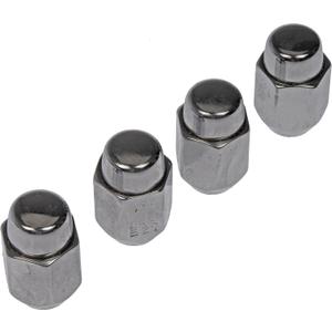 Dorman 711-401 Wheel Nut Chrome Acorn 2-Pc M12-1.25 Compatible with Select Nissan Models, 4 Pack