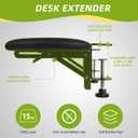 Desk Extender Adjustable Arm Rest Support for arm Support for Computer Desk Ergonomic Arm Rest Extender Rotating Mouse Pad Holder for Table Office Desk