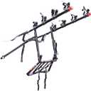 Allen Sports Deluxe 4-Bike Trunk Mount Rack, Model 104DB-R , Black