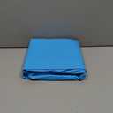 3 Rings Kiddie Pool for Toddler, 48X12Kids Swimming Pool, Inflatable Baby Ball Pit Pool, Small Infant Pool (Blue)