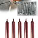 Refrigerator Filter Dryer Set of 5, 16mm x 126mm Filter Dryer for Refrigeration, Copper Filter Drier with 3mm x 6.5mm Inner Diameter Hole