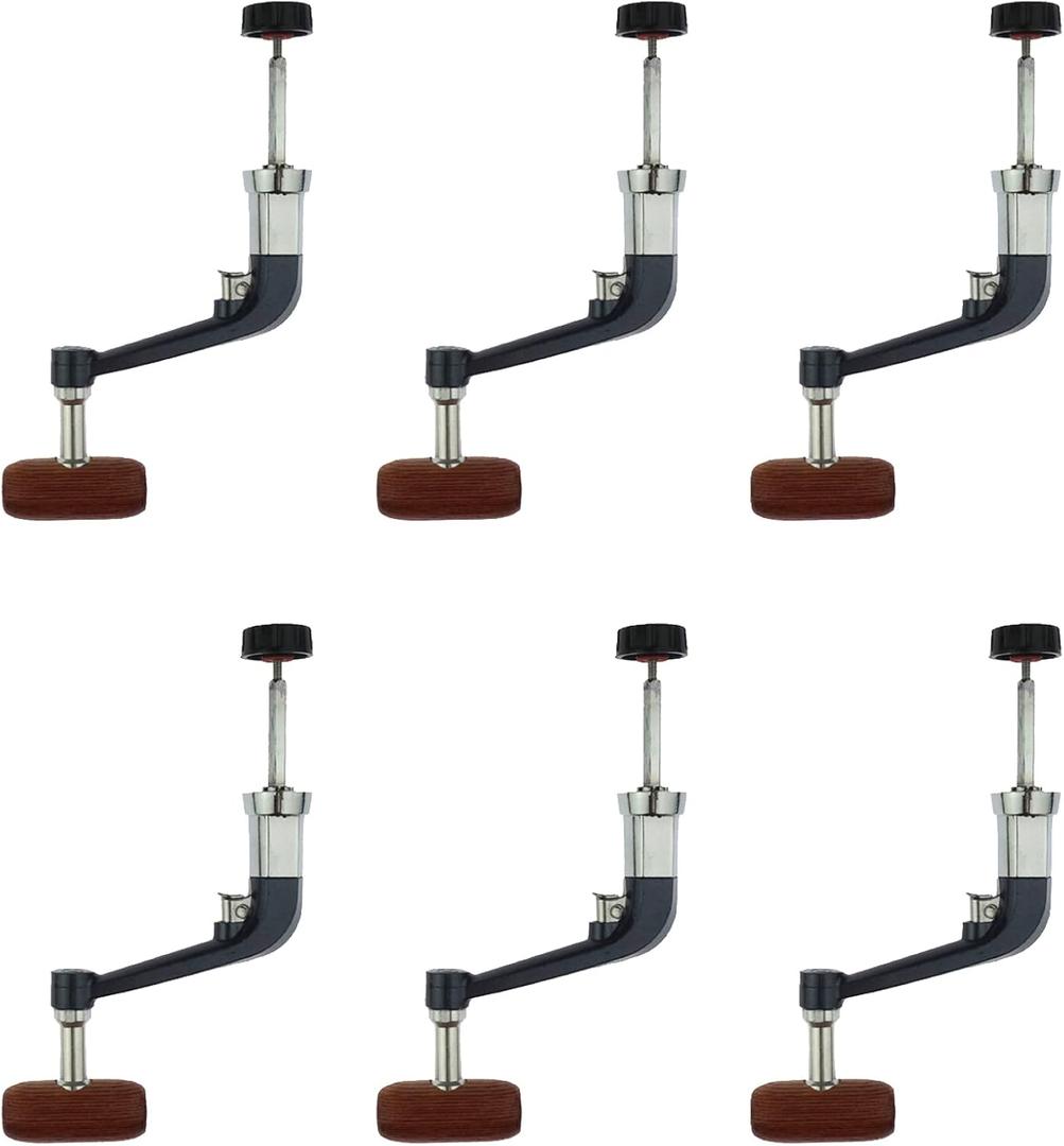6 Pack Universal Fishing Reel Handle for Spinning Reel Replacement Grip Parts (1000-4000 Series)