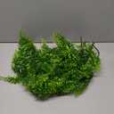 2 Pack Aquarium Decor Plastic Plants Extra Large Artificial Fish Tank Plants Tall Fish Tank Decorations- Green 12" Tall