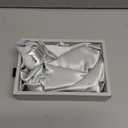 Blissy Silk Pillowcase - 100% Pure Mulberry Silk - 22 Momme 6A High-Grade Fibers - Silk Pillow Cover for Hair & Skin - Regular, Queen & King (Silver, Standard)