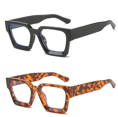 Thick Frame Prescription Glasses Frame Oversized Square Computer Women Eyeglasses Female Big Frame Optical Eyewear