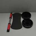 READAEER Ab Roller Wheel, Heavy Duty Workout Equipment for Home Gym, Professional Metal Handle with Rubber Surface Abdominal Exercise Wheel for Strength Training, Ab Wheel with Knee Pad