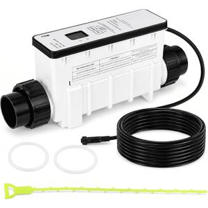 IC40 Replacement Salt Chlorine Cell for Pools, Compatible with Pentair IntelliChlor Systems, Replaces EC-520555/520555, Self-Cleaning, 2" Union, Up to 40,000 Gallon In-Ground Pools