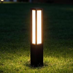 SkyGlow 32" Bollard Light, 12V Low Voltage Aluminum LED IP65 Waterproof Modern Outdoor Landscape Path Lights 3000K Curb Appeal Hardwired for Garden Pathway Lawn Patio Courtyard Driveway Commercial