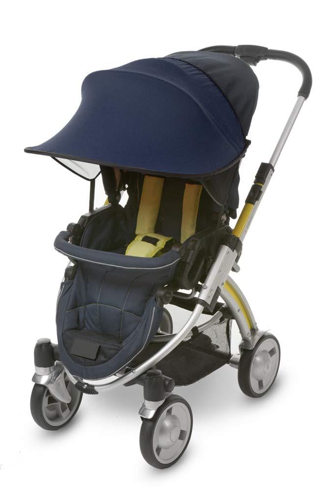 Manito Sun Shade for Strollers and Car Seats (Navy) UPF 50+