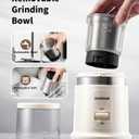 SHARDOR One Touch Coffee Grinder Electric, Spice, Herb, For Coffee Bean Spices and Seeds with 1 Removable Stainless Steel Bowl, Dry Grinder, White