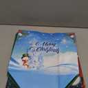 DaiUni 8 Pack Christmas Gift Bags Reusable Large Christmas Tote Bags, Non-Woven Xmas Bags with Handles for Gift Wrapping, Party Favor Supplies, 12.8"9.8"6.7"