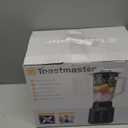 Toastmaster 5 Speed Blender with 48-oz Plastic Jar - Kitchen Blender with Stainless Steel Blades - For Fruit Smoothies & More - Multiple Speeds & Pour-Through Lid