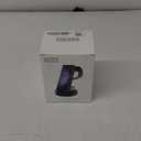 Wireless Charger for Samsung: 3 in 1 Wireless Charging Station for Samsung Galaxy Watch 8 7 6 5 4 3 Pro Classic Galaxy Buds - Charger Dock Stand for S25 S24 Ultra S23 S22 S21 Note Z Fold Android (Black)