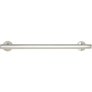 Seachrome 12-inch Coronado Designer Straight Bathroom Shower Grab Bar, Stainless Steel, Polished Chrome