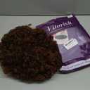 Synthetic Wig Short Ombre Brown Kinky Curly Hair Wig 10Inches 230g/Piece Afro Wigs Soft and Fluffy Like a Bomb Daily Use (Ombre Brown)