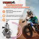 TTR125 Carburetor 28mm VM24 Carburetor Replacement for Yamaha DT100 DT125 DT175 RT100 RT180 TTR125 TTR125E TTR125L TTR125LE Big Wheel 200 Carb