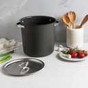Nordic Ware Verde Ceramic Nonstick 12 Quart Stockpot with Lid