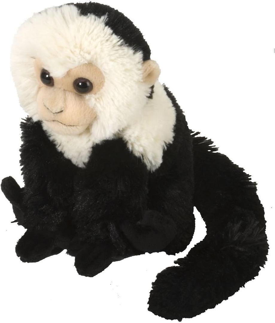 Wild Republic Capuchin Plush, Stuffed Animal, Plush Toy, Gifts for Kids, Cuddlekins 8 Inches, Multi (12274)