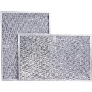 BPS1FA36 11.75" x 17.25" x 0.375" Aluminum Range Hood Vent Filter (2-Pack) – Compatible with QS1, Whirlpool Replaces W10419114, 99010300E, WB02X10706 | Grease Blocking & Oven Air Filtration