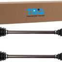 TRQ Front Driver and Passenger Side CV Axle Assembly Set Compatible with 2015-2019 Subaru Legacy Outback 2.5L Automatic