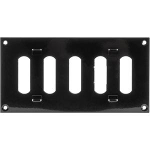 8" x 4" Inch (Outer Dimensions) Black Adjustable Air Wall Vent Cover - Indoor Outdoor Metal Grille - Heating, Cooling, Ventilation for Home, Garage, Shed - Open and Close Register 7.87 x 3.93