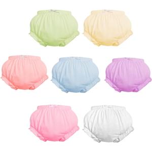 7Pack Diaper Cover - Baby  Underwear,Panties for Toddler Girls, 18-24 M