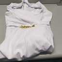 FairyLove Women's Strapless Tube Top Rompers Casual Off Shoulder Printed Sleeveless Belted Wide Leg Jumpsuit with Pockets Large