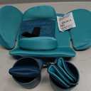 Diono Radian 3R Comfort Travel Kit, Infant Car Seat Accessory, Compatible with Radian 3R, 7-Piece Kit (2 Harness Pads, 1 Buckle Pad, Head Cushion, Seat Cushion, 2 Cupholders), Blue Razz Ice