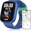 Fitness Tracker Watch, No APP/Phone Required Pedometer Watches Compatible with Apple Find My, Heart Rate, Sleep Monitor Calories Step Counter Stopwatch Waterproof Gifts Toys (Blue)