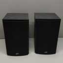 Polk Audio T15 Home Theater and Stereo Bookshelf Speakers  Deep Bass Response, Dolby and DTS Surround, Wall-Mountable, Pair, Black