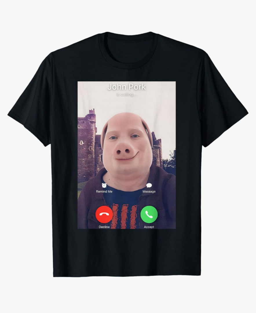 John Pork is Calling T-Shirt