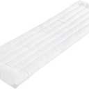 HOMBYS Slim Body Pillow for Adult-14x54 inches Extra Large Thin Stomach Sleeper Bed Pillows for Sleeping with Cotton Cover-Ultra Thin Low Profile 2.5 Inches(16"x54", White)