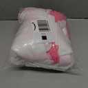 HENBAY Large Oversized Beach Towel - 35 x 70 Inch Microfiber Pool Towel, Pink Striped Quick Dry Cabana Swim Towel