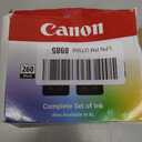 Canon PG-260 / CLI-261 Genuine Ink Value Pack (2 Cartridges), Compatible with TS5320, TR7020 | Compatible with TS5320, TR7020