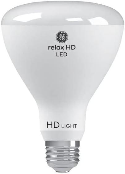 GE Relax 5-Pack 65 W Equivalent Dimmable Soft White Br30 LED Light Fixture Light Bulb 22 Year Life