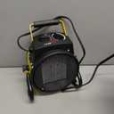 Greenhouse Heater with Thermostat, 1500W Outdoor Heaters for Patio, 3S Fast Heating & 3 Heat Modes, Overheat Protection, Electric Space Heater for Patio, Garage, Greenhouse, Bedroom (Yellow)