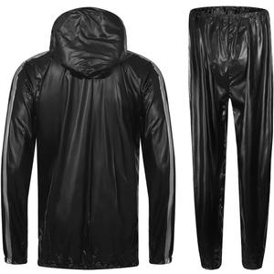 Sauna Suit Weight Loss Sweat Suit MMA Training Gym Jacket Pants Workout Suits for Men and Women Size XL Pants And Sweater