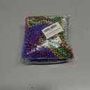 2 x Mardi Gras Beads, 24PCS Metallic Colorful Bead Necklace Party Favors, 6 Kinds of 33" Beaded Necklace Costume Women Men Stuff, Festival Parade Throw Accessories for Wedding Birthday Celebrations