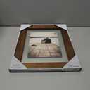 Malden 11x14 Matted Picture Frame, Made to Display 8x10 with Mat, Without Mat, Walnut