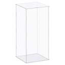 MECCANIXITY Acrylic Display Case Box Clear Dustproof Protection Showcase 6.3x6.3x14.1 Inch for Collectibles Display