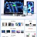 Aioneus USB C to USB C Cable 6FT 2Pack, 100W Fast Charging Cord Type C, Braided USBC Charger Cable, 6 FT USB C Charging Cable for iPhone 17 16 15 Pro/Max, Samsung S25 S24 S23 MacBook Pro/Air iPad (Grey)