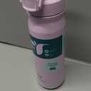 REDUCE Aura Vacuum Insulated 26 oz Water Bottle - Leak-Proof & Chug Spout for Quick Hydration - Keeps Drinks Cold for 30 Hours - Removable Handle for Travel or Gym - Soft Sit Base - Lilac Bud