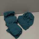 Genina Seat Covers for Dining Room Chair Seat Slipcovers Kitchen Chair Covers (Teal, 4 Pcs)