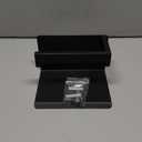 Toilet Paper Holder with Phone Shelf, The Midnight Series - Matte Black Wall Mount Dispenser with Large Storage, Industrial Grade SUS304 Stainless Steel Bathroom Hardware, Rust Proof (Matte Black)